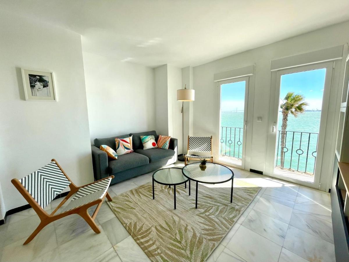Gatu Villa Oceano Frente Al Mar En Puerto Sherry " Preferente Mayores De 25 Anos Y Familias " El Puerto de Santa Maria Luaran gambar