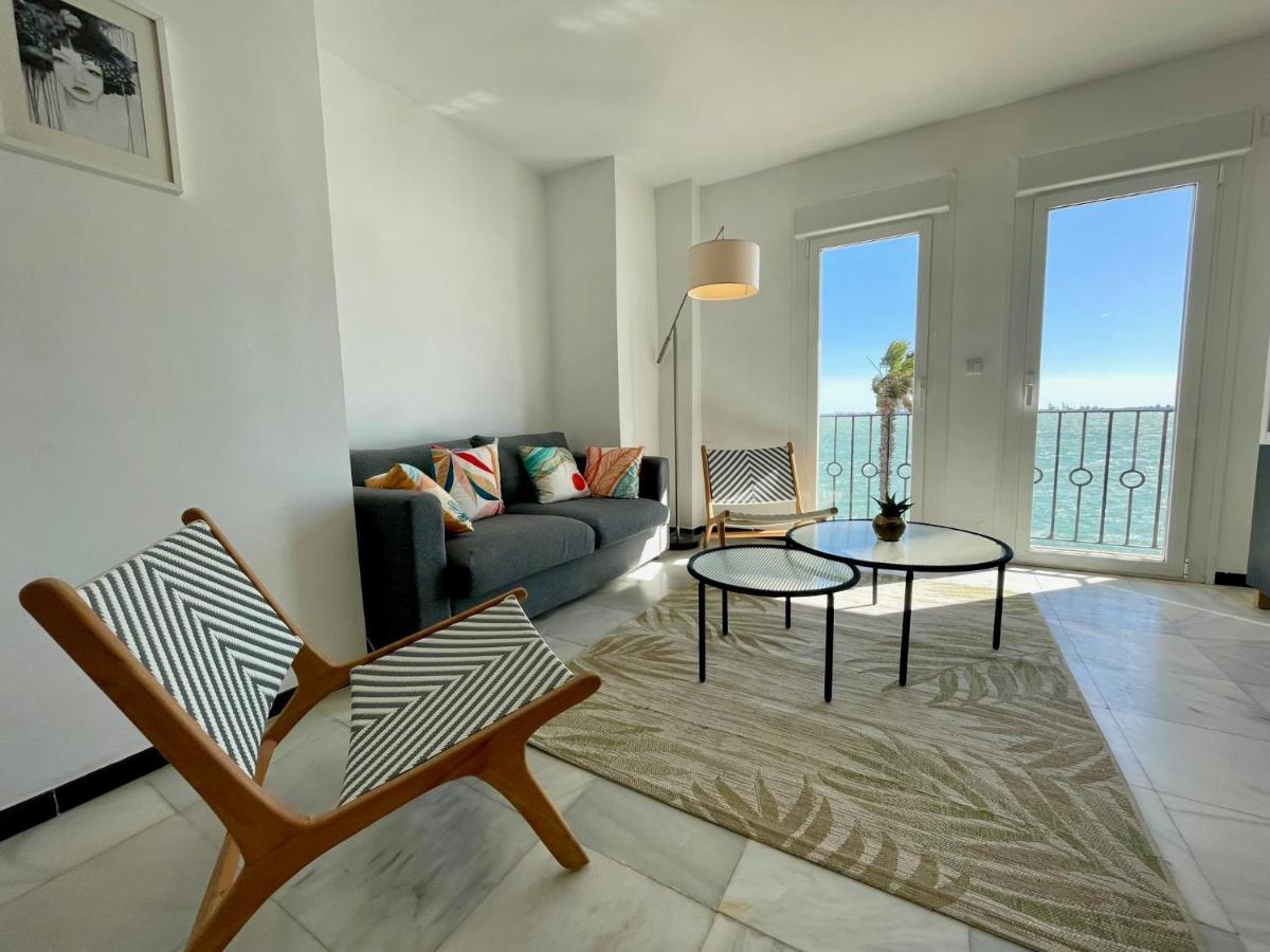 Gatu Villa Oceano Frente Al Mar En Puerto Sherry " Preferente Mayores De 25 Anos Y Familias " El Puerto de Santa Maria Luaran gambar