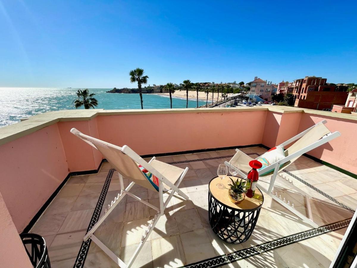 Gatu Villa Oceano Frente Al Mar En Puerto Sherry " Preferente Mayores De 25 Anos Y Familias " El Puerto de Santa Maria Luaran gambar